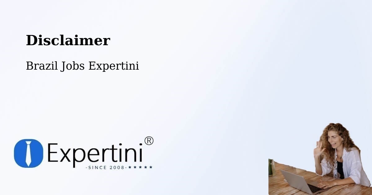 Disclaimer – Candiba - Brazil Jobs Expertini